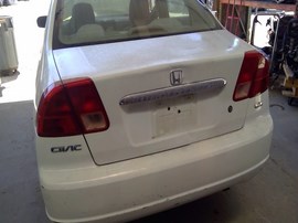 2001 HONDA CIVIC, WHITE, EX MODEL, 1.7L VTEC,  A26293